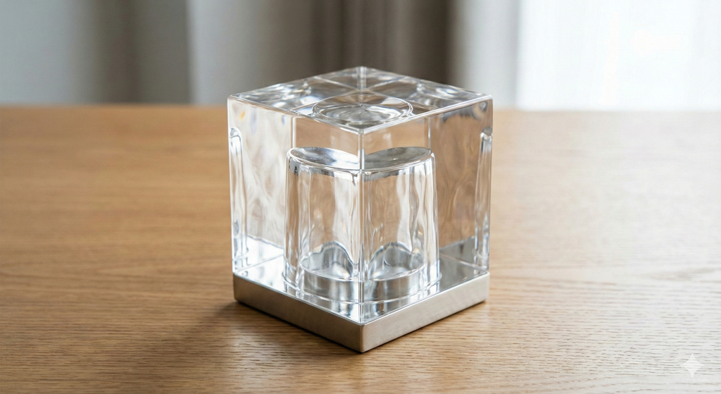 Lampada Effetto Acqua & Relax - Aquora™ Crystal CubeOceanica